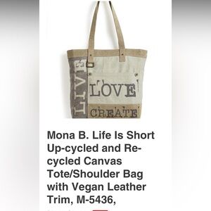 Mona B Canvas Bag